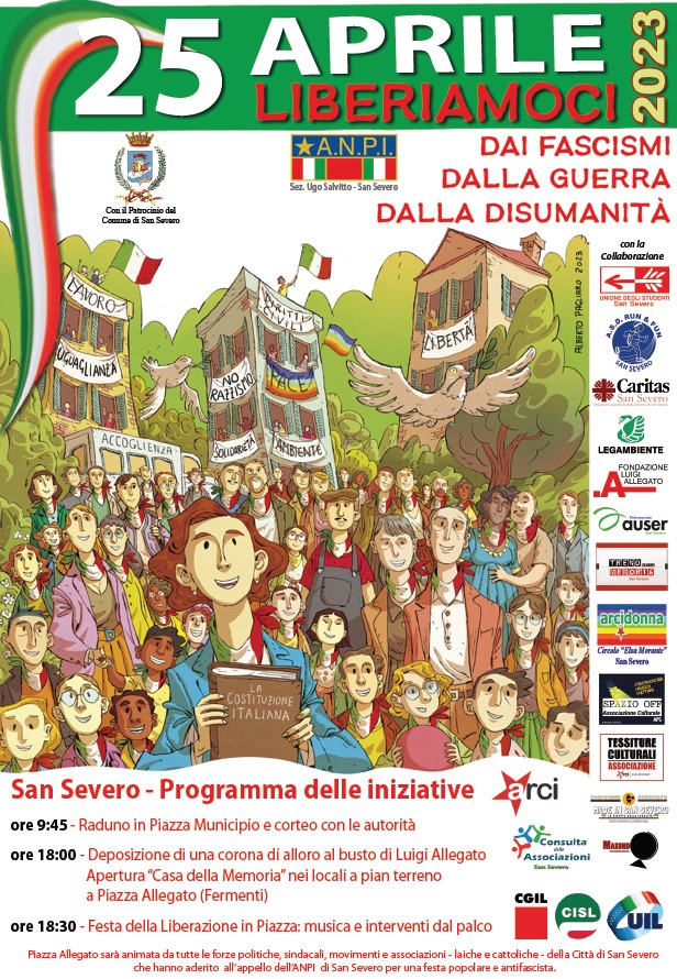 A San Severo Per Il 25 Aprile Una Festa Unitaria Pacifica